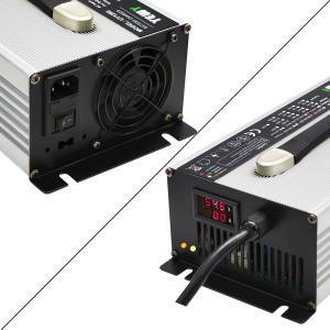 China 24V 30A 35A Intelligent Electric Car Battery Charger Aluminum Alloy wholesale