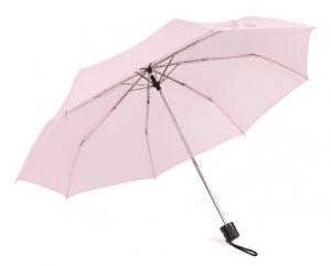 China Pink Personal Rain Manual Open Umbrella Zinic Plated Frame Super Mini Size wholesale