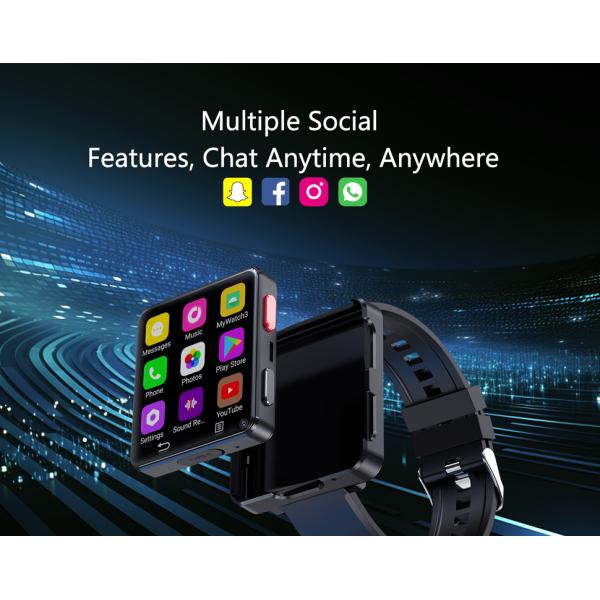 Shunxiang S998 4G Smart Watch 2.64-inch HD Screen 1200mAh Battery