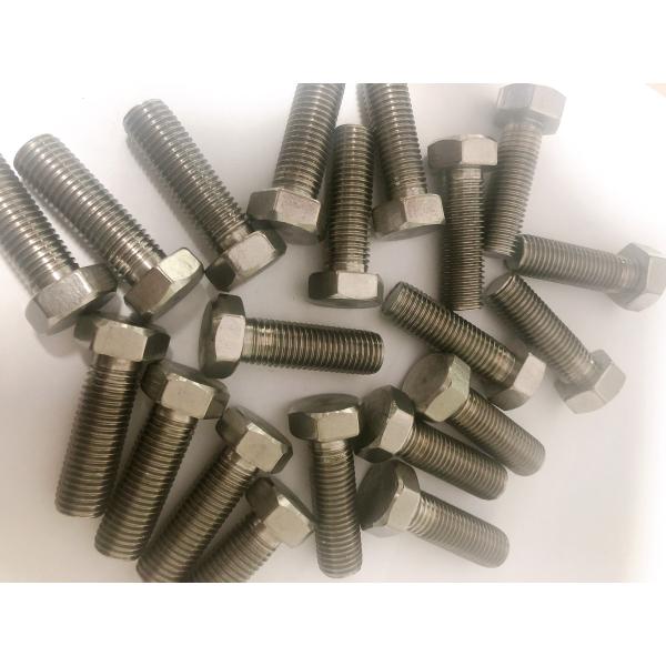M6 - M64 DIN931 DIN933 Duplex Stainless Steel Fasteners 310 310S Half / Full Thread Hex Bolt
