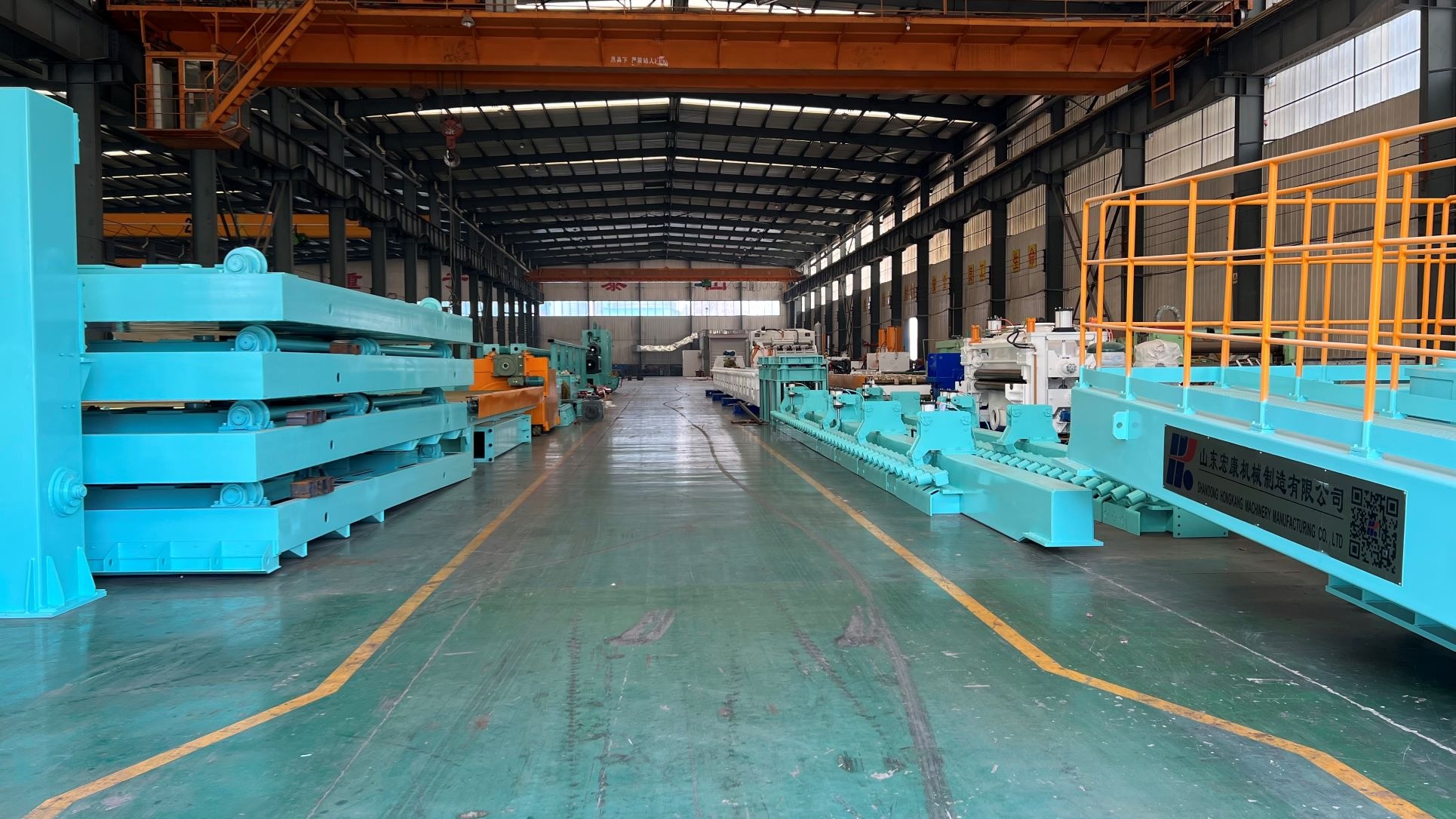 Energy Mining Metal Coil Flying Shear Production Line with 0.3-2.5x800 Cutting Speed