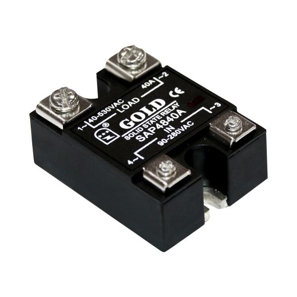 Quality 2500VAC Isolation 90A SSR Dc Dc Solid State Relay Explosion proof for sale