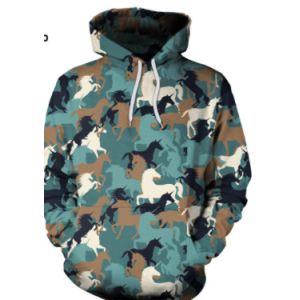 China Oversized Printed Womens Camo Tracksuit wholesale