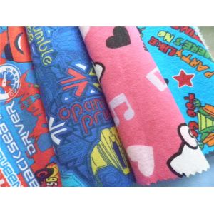 China Environmental Cotton Flannel Cloth Waterproof Animal Print Flannel Fabric on sale China Environmental Cotton Flannel Cloth Waterproof Animal Print Flannel Fabric on sale