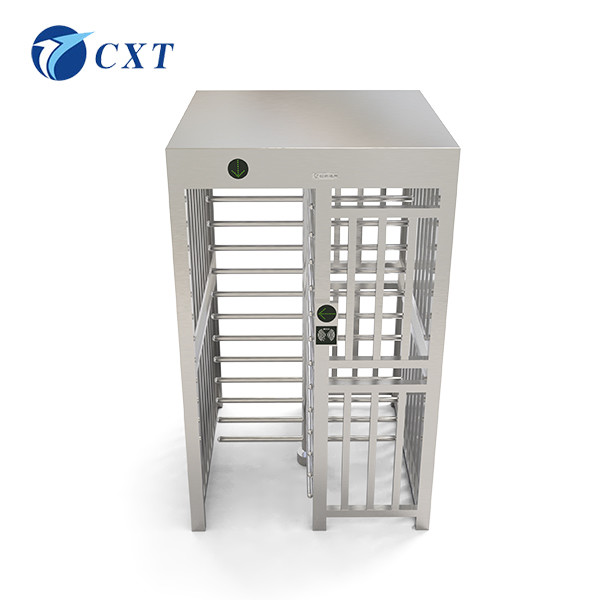 China Anti Collision Full Height Turnstile with RFID Access Control 30-40 People/Min Stainless Steel 304 Customizable Head Thickness wholesale
