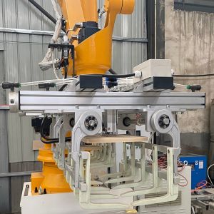 380V Robot Box Stacker Robotic Arm Palletizer 220kg Max Load