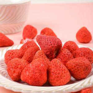 China 1-Year Shelf Life Sweetened Freeze-Dried Strawberry Snacks 5kg For Snacking Anytime wholesale