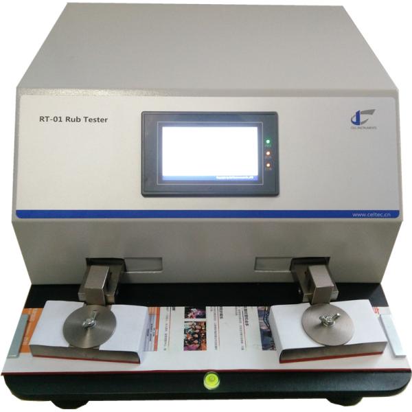 TAPPI T830 and ASTM D5264 Standard rub tester Printed material ink rub tester Digital Printing Ink Rub Abrasion Tester