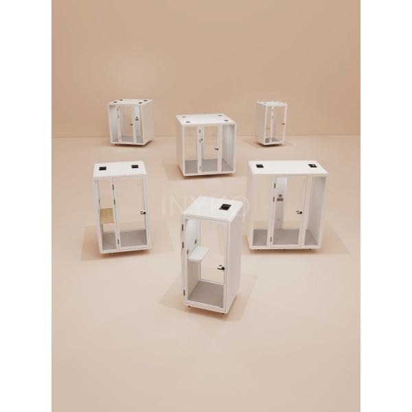 Modular Phone Booth Office Space Log Cabin Soundproofing Booth 550KG