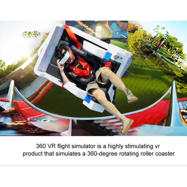 Amusement 9d VR Chair 360 Degree Rotation Single Seat Play Station Simulator Game