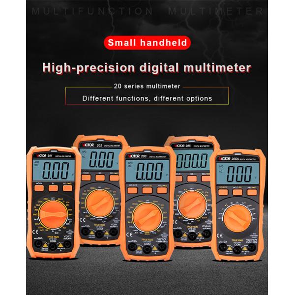 True RMS VICTOR Digital Multimeter Auto Range 1000V 20A AC DC