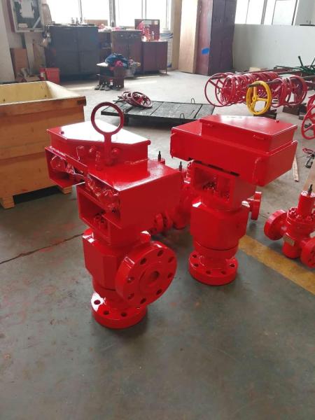Quality API 6A Hydraulic Choke Valve For Wellhead Xmas Tree & Choke Manifold for sale