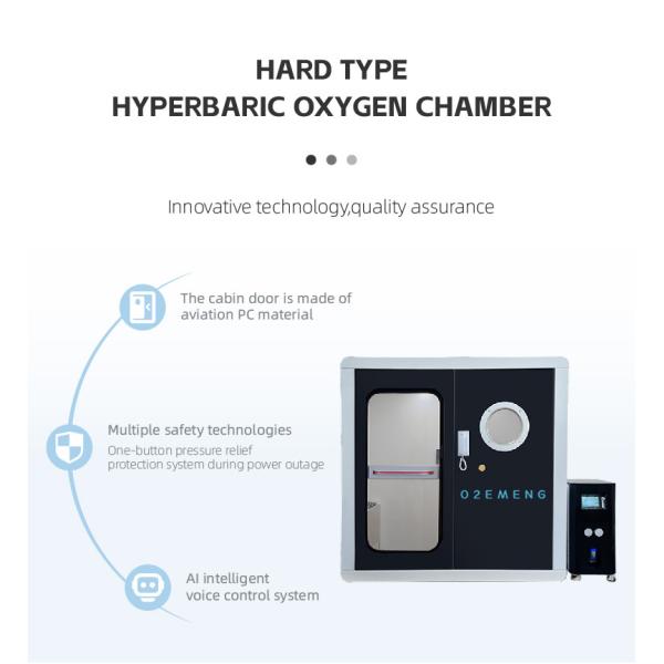 O2EMENG 1.3ATA Hard Hyperbaric Oxygen Chamber Chamber Oxygen Concentration 28%～32%