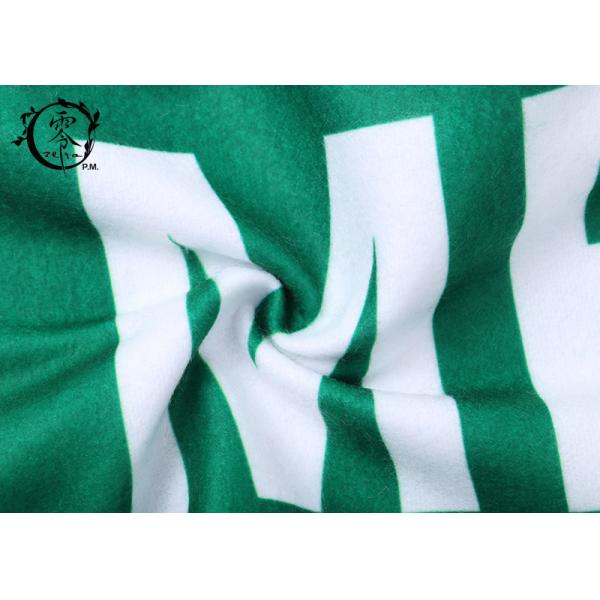 Woven Football Club Sublimation Scarf Custom Soccer Printing Fabric