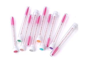 China Synthetic Fiber Eyelash Extension Accessories 10cm Make Up Brushes wholesale