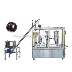 China CE 12KW 20mm 0.8Mpa Coffee Capsule Filling Machine wholesale