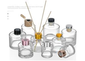China JZPACKING Air Freshener Glass Diffuser Bottle With Sticks 50ml-200ml wholesale