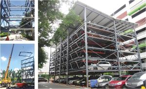 China Highly Mechanical Car Parking System 2000kgs Automated Parking Garage wholesale