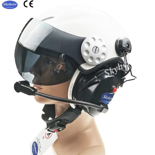 En 966 Standard Powered Paragliding Helmet Noise Cancel Paramotor Helmet Color Red Black White Blue Paramotor