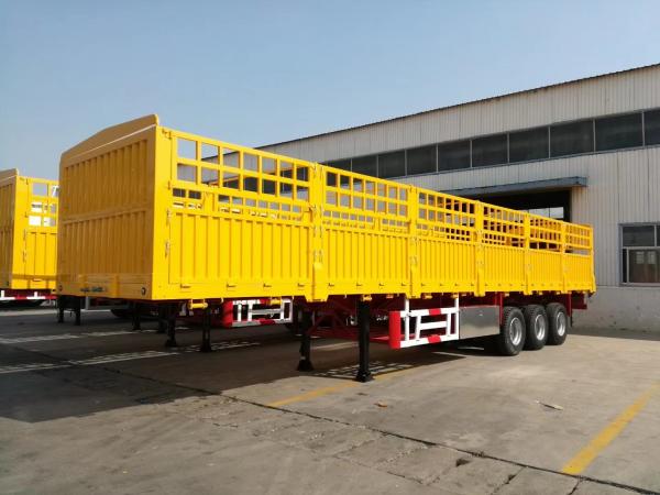Quality 60 T Loading Capacity Heavy Duty Semi Trailers For Bulk Cargo Tansport for sale