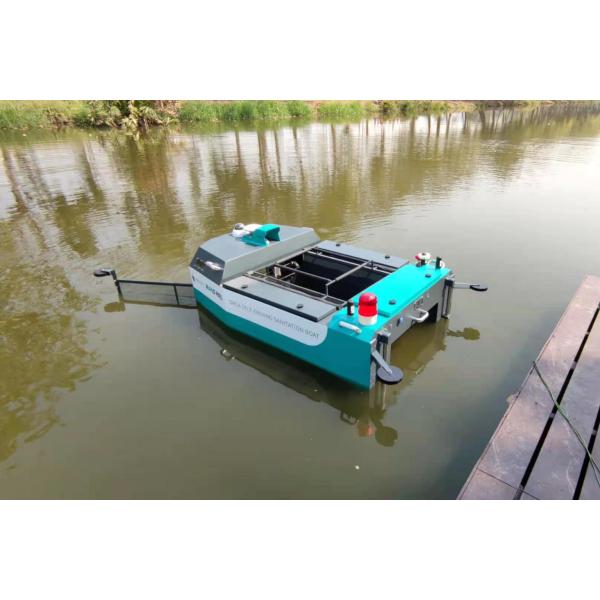 1.4m/S Automatic River Cleaning Boat With Flexible Extension Arm