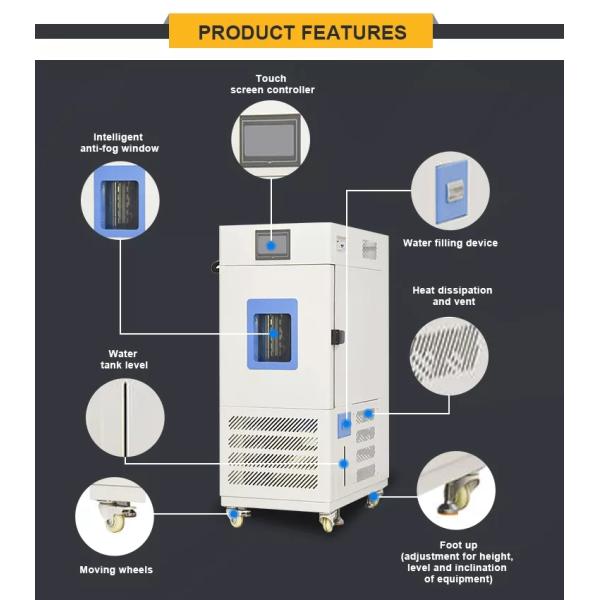 1000L Weather Type Touch Screen Temperature Cycling Chamber 380V