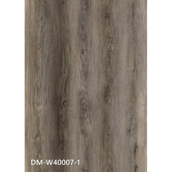 Pet Friendly Oak Stone Vinyl SPC Flooring Anti Fouling GKBM DM-W40007