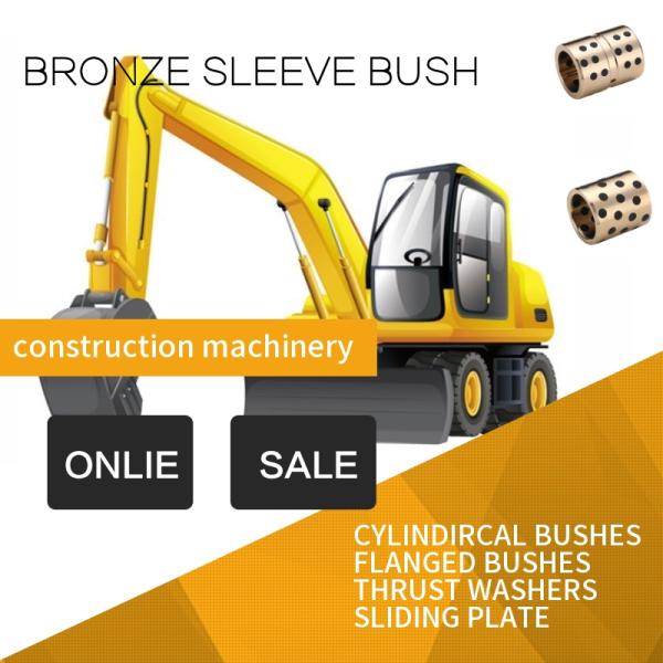 C86300 SAE430B Bronze Sleeve Bushing Plug Graphite