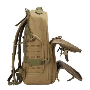 Polyester Lining Dragon Egg Tactical Backpack 35L PVC PU Coating