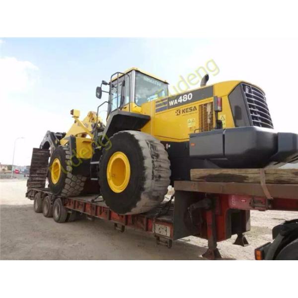 Heavy Duty 40-60 Ton Low Bed Semi Trailer Excavator Truck Trailer