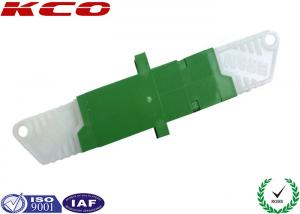 China Green E2000 Fiber Optic Adapter , E2000/APC Adapter SM High Reliability on sale