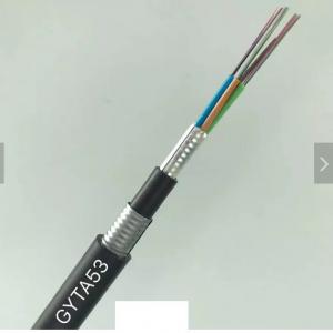 China GYTA53 96 Core Underground Armored Optical Fiber Optic Cable Direct Buried Cable wholesale