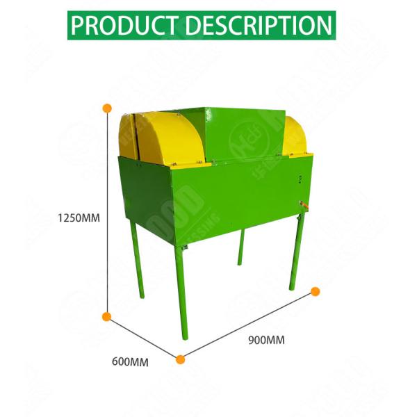 SUS304 Electric Fresh Garlic Root And Stem Cutting Machine Home Use garlic root cutter