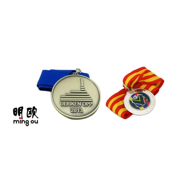 3D Logo Customized ULRIKEN OPP Medals And Medallions For Athletes Awarding