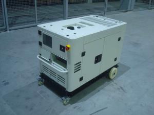 Soundproof 10kva Small Portable Diesel Generator Open Type With Intelligent Panel