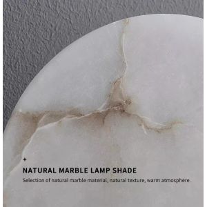 Luxury Alabaster Bedroom Bedside Wall Lamp Creative Staircase Aisle Art