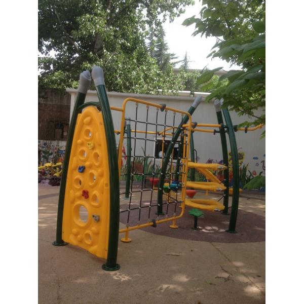 780*300*250cm Rope Playground Equipment , Outdoor Rope Play Structures For Kindergarten
