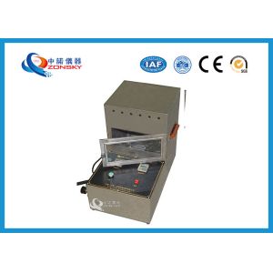 Vinyl Material / Ethylene Plastic Flame Retardant Tester / Testing Equipment