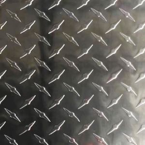 China 1000 Series 1060 Aluminum Tread Plate Checkered Sheet on sale