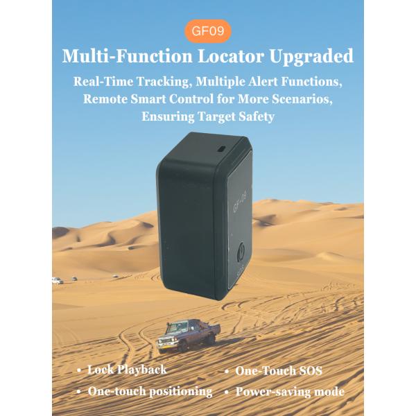 GF-09 2G Magnetic GPS Tracker GSM WiFi LBS Multi-mode Positioning For Vehicles Valuables Asset Children Elderly Individuals And Logistics Tracking