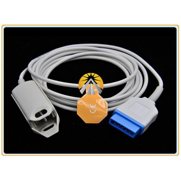 GE Spo2 Probe Sensor Adult Finger Clip Medical TPU 11 Pin For GE Marquette