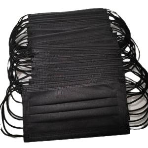 China Clinic Black 99% Disposable Hypoallergenic Face Masks wholesale