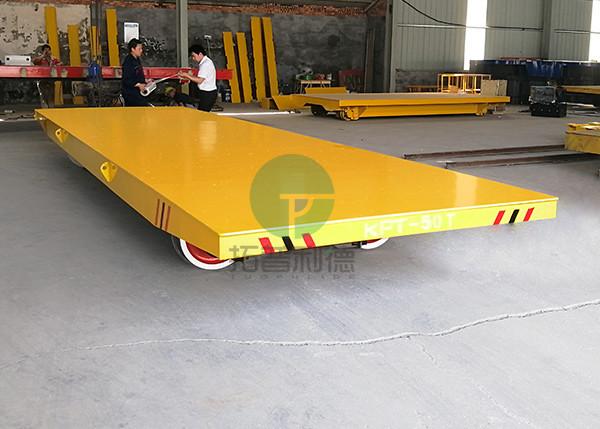 Quality Mobile Cable Machine Parts Transfer Container Handling Pallet Rail Wagon for sale