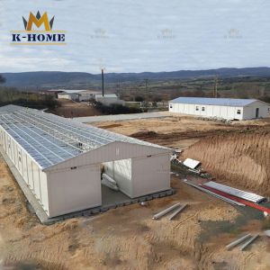 Low Cost Steel Prefabricated Modern Poultry Farm Shed