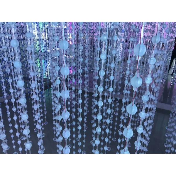 Dimmable Layout Pineapple 3D Pixel Led Lamp For Building Lighting