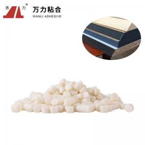 China Chip Edgebanding Low Temperature Hot Melt Glue White Polypropylene PUR-XBB768 wholesale