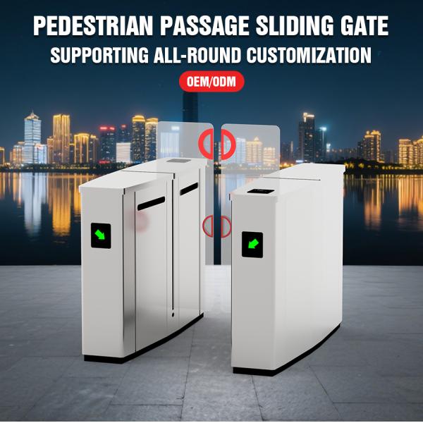SUS304 Stainless Steel Sliding Door Turnstile Gate Turnstile For School