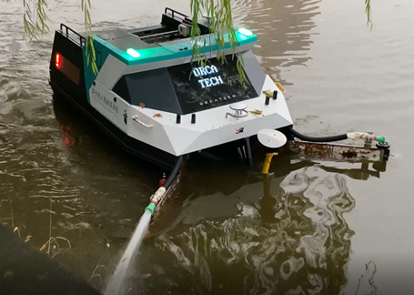 Inland Pond Maintenance Driverless Boat USV With Unmanned System IP55