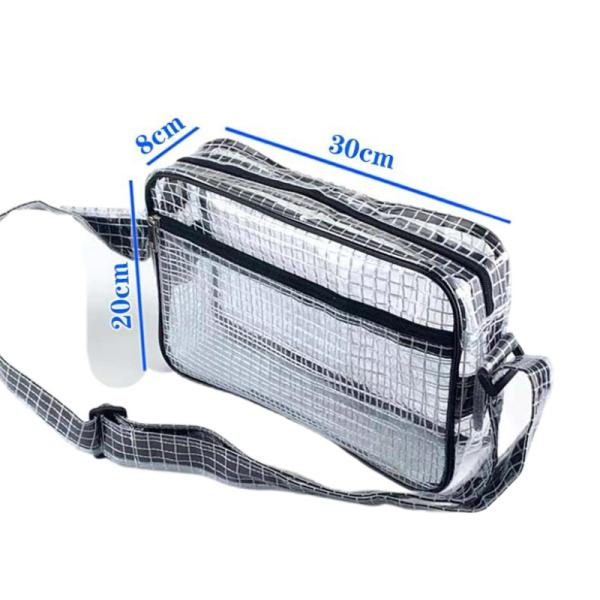 PVC Grid Clean Room Tool Bag ESD Anti Static Adjustable Cleanroom PVC Bag