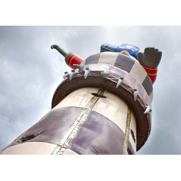 Adventuring Pirate Inflatable Climbers For Toddlers , Rock Climb Slide